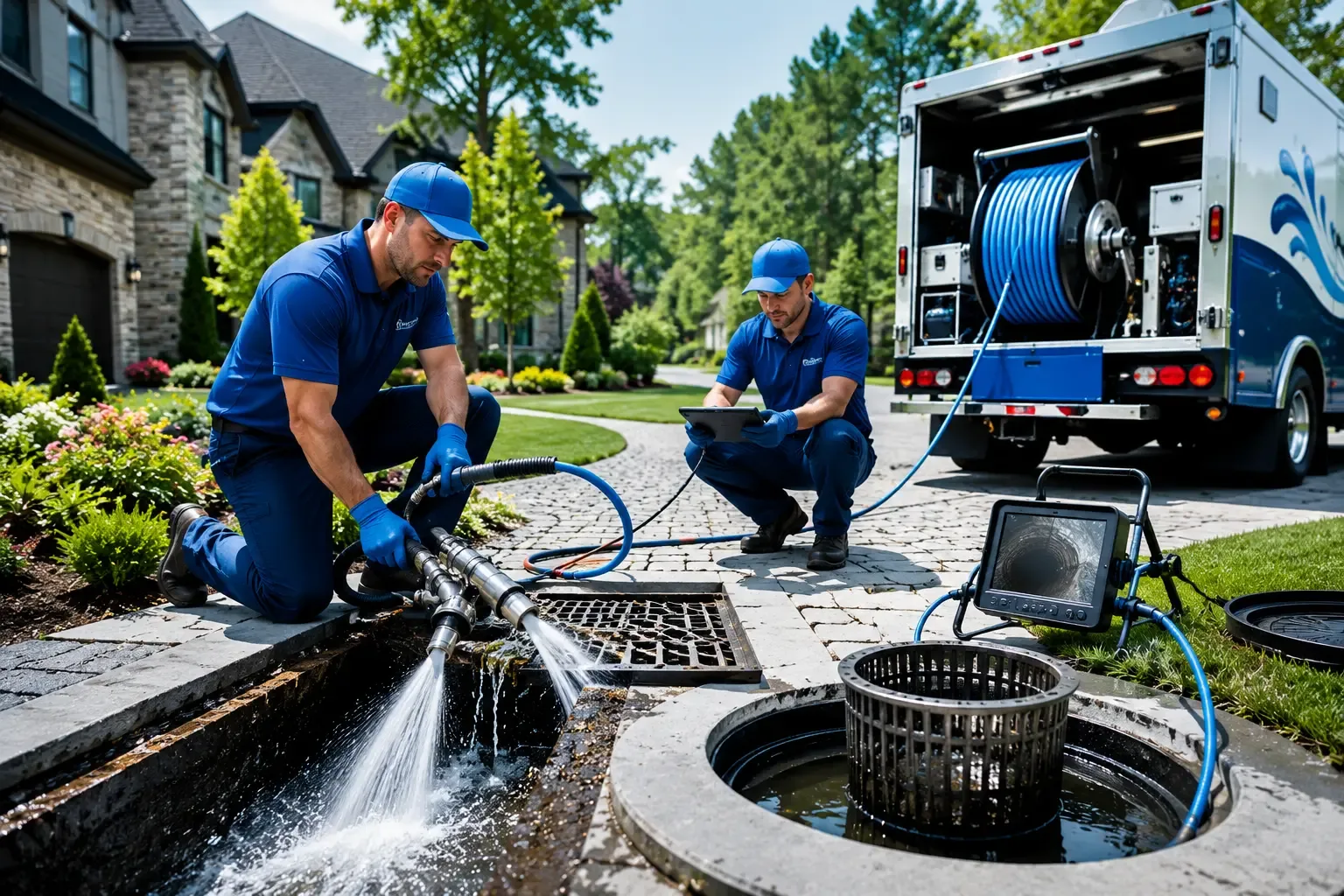 Local outdoor drain cleaning professionals in Morven, GA